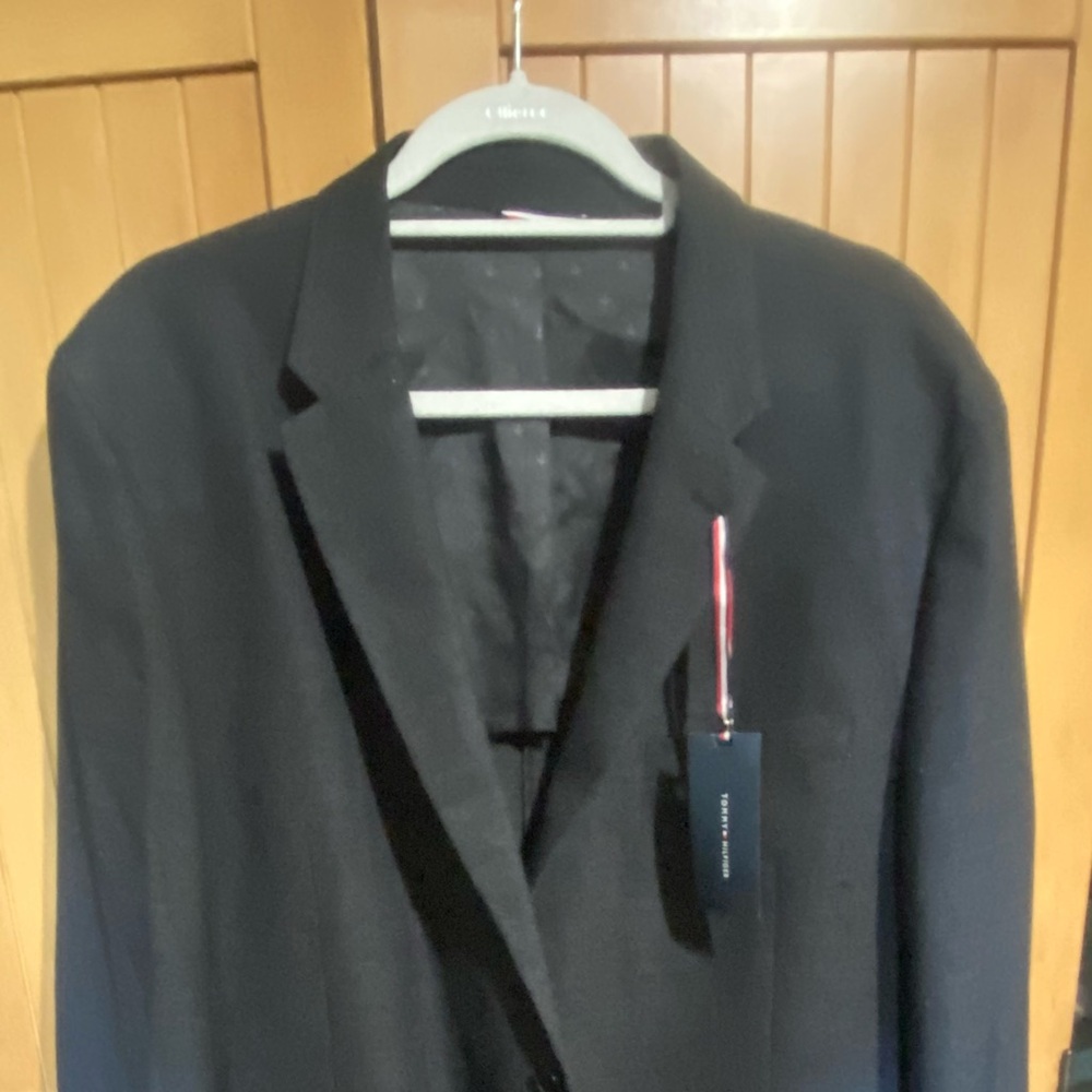 MENS’ Tommy Hilfer 
Suit Separates Jacket/Gray Charcoal size 38R - Picture 8 of 16